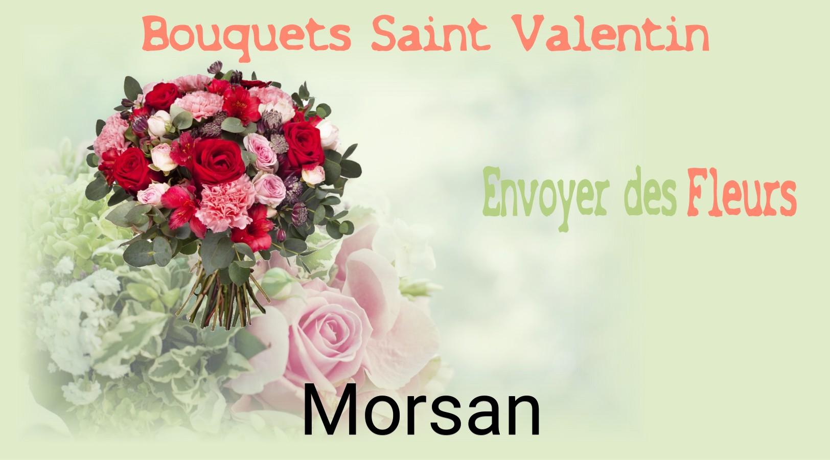Roses de Saint-Valentin livrées à Morsan
